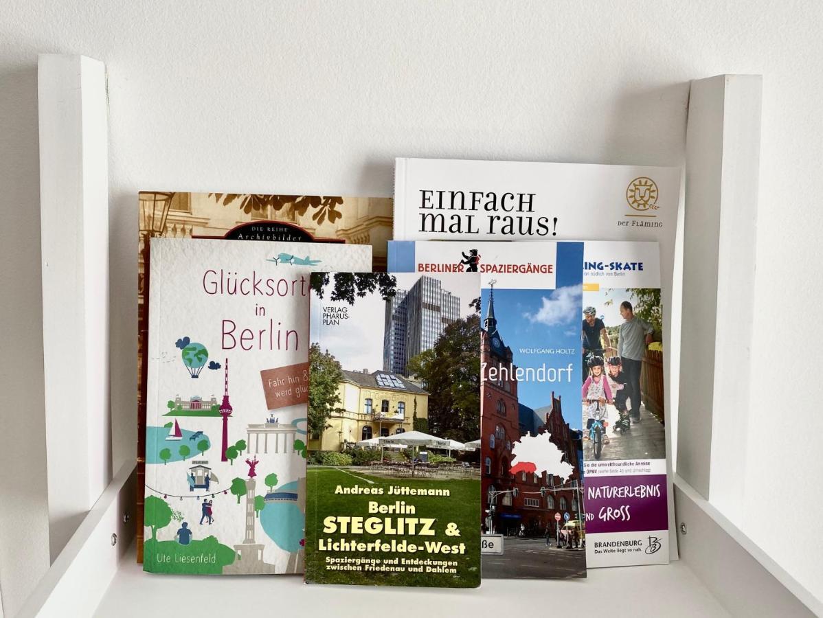 Modernes Apartment, Terrasse Und Garten Am Lilienthalpark Im Suedwesten Berlins Luaran gambar
